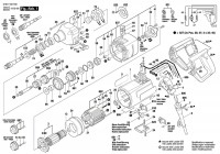 Bosch 0 601 183 741 GSB 90-2 E Percussion Drill 110 V / GB Spare Parts GSB90-2E